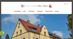 Desktop Screenshot of flairhotel-diepost.de